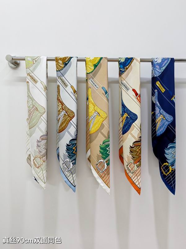 Hermes silk scarf 90X90cm E050999